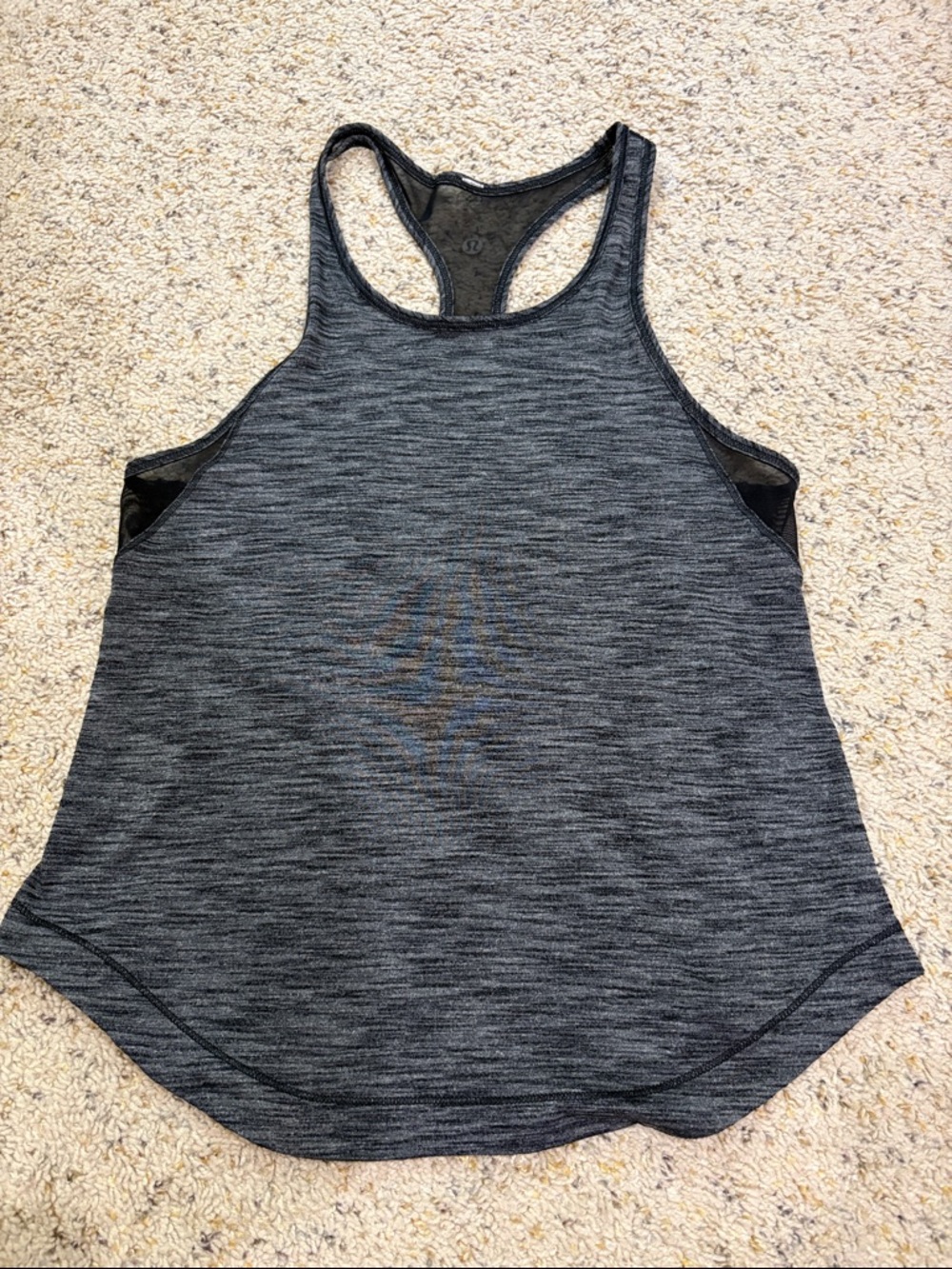Lululemon Women’s Gray Racerback Tank Top size 4